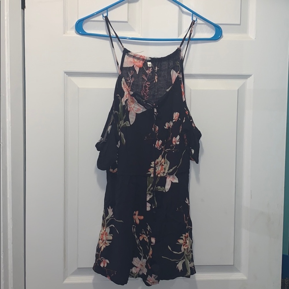 Women’s floral romper